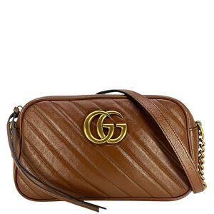 Gucci GG Marmont Small Matelassé Shoulder Bag